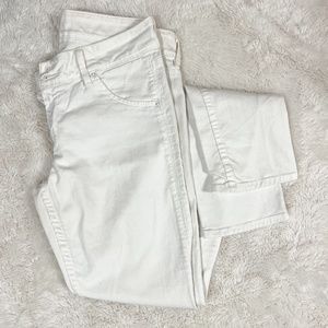 Hudson, White, Long Jeans, 28